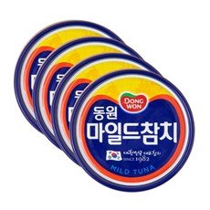 동원 마일드 참치 200g X 4개 / 참치캔 통조림