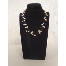 핑크담수진주목걸이