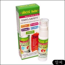 MS 디스콜 칫솔 치약 (0 베베 ) 거품치약 20g 유아치약 4세, RCMK 1