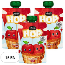 아넬라 HOP 과일 퓨레, 100g, 15개, 사과