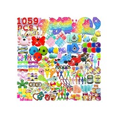 1000+ PCS Party Favors for Kids Fidget Toys Pack Birthday Gift Christmas Stocking Stuffers Christ, Party Favor Toys-2, one option, 1개