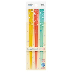 (skater) 21cm AAC45T-A 스케이터 식세기 대응 아크릴 젓가락 3개 세트 어른용