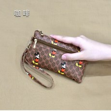 인테리영 미니 백 여 미키 캐릭터 동전지갑 일한 큐티 실 손으로 잡아 가방