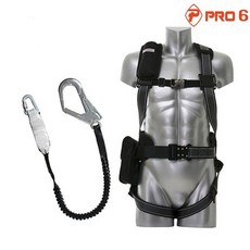 [YC18] PRO6 TA-023(S) 에이스 산업용 전체식 안전벨트 _C85D0 W661DCB