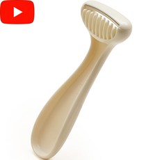 프라홈 안전한 곡선형 겨드랑이 다리 털제거 제모 면도기, 1개, 화이트, 1개입