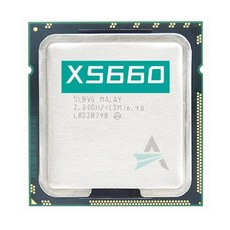 Intel Xeon X5660 중고 6 코어 12 스레드 CPU 95W LGA 1366 2.8 GHz, 한개옵션0