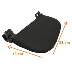 COLU KIDBabyzen Yoyo 2 Yoyo 2 Yoya 용 유모차용 다리 받침대 보드 확장 발판 유모차 액세서리, [06] Black 15, 1개