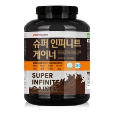 슈퍼게이너 슈퍼인피니트게이너 벌크업 헬스보충제, 4KG, 1개