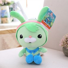바다탐험대 옥토넛 봉제 인형 캡틴 바나클 콰지 페이소 대쉬 셸링턴 잉클링 트윅 베지멀, 19cmcm