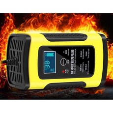 자동차 오토바이 배터리 복원 충전기 12v 24v 220v, 12V 완전 지능형 충전기 (강화 버전), 1개