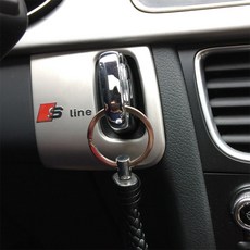1 pcs 자동차 인테리어 keyhole 커버 스티커 자동차 Audis A3 A4 A4L A5 A6 A6L A7 Q3 Q4 Q5 Q6 Q7 b8 b6 c6 자동차 액세서리|차량, 1개, 은, 단일