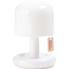 로이체 터치램프 LED 충전식 쁘띠 무드등 RML-120, WHITE 화이트
