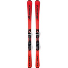 노르디카 스핏파이어 74 더블코어 FDT 레이스 스키 레드무연탄, 165, Red/Anthracite