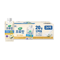 셀렉스 프로핏 우유단백질 밀크 바닐라, 250ml, 24개