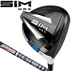 TAYLOR MADE (테일러 메이드) SIM MAX (심 맥스) 드라이버 TOUR AD XC5 (투어 AD XC5) 카본 샤프트 남성