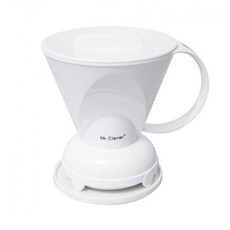 YLO031649530ml 클레버 미스터 커피드립퍼 화이트 드리퍼 셀프