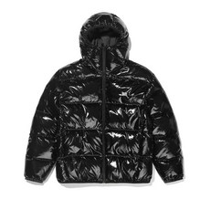 브라운브레스 BROWNBREATH TAG HOOD DOWN PUFFER - BLACK BIWMDJ003BK 242472