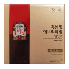 정관장 홍삼정 에브리타임 밸런스 + 쇼핑백, 60포, 10ml