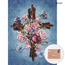 십자가프랑스자수