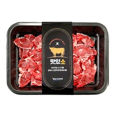 맛있소 1등급 암소한우 부드러운 목심 국거리 냉장 국거리용 200g, 1개