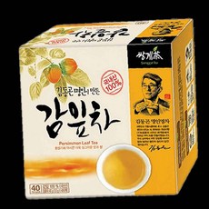 쌍계 김동곤명인차 감잎차 40T 건강에좋은차 93000EA