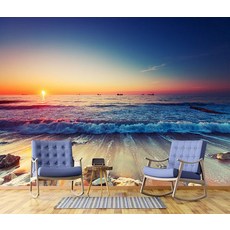 바다풍경벽지