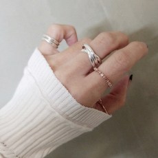 실버925볼드반지