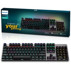 필립스 G404 (SPK8404) 기계식 키보드(갈축), 단일상품, 단일상품