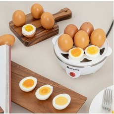 [부모님 선물 / 자취생 선물추천] 촉촉한 계란부터 완숙까지! 초간단 사용 7구 2단 다용도 멀티 계란 찜기, 에브리빙 계란 찜기EHHL EG4538H