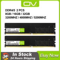 블랙박스SD카드 데스크탑 PC용 OV DDR5 DDR4, DDR5 5200 16GB, 2개