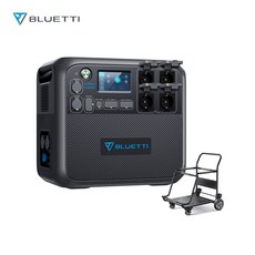 BLUETTI 블루에티 AC200MAX 2200W 2048Wh파워뱅크 초대용량 확장형 보조 배터리 캠핑용 앱 컨트롤 모니터 가능