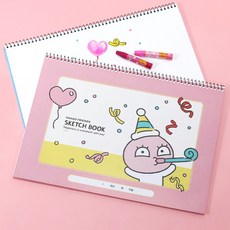 카카오프렌즈해피모먼트스케치북