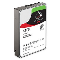 Sea-gate IronWolf NAS 내장 HDD ST12000VN0008 12TB 3. 5인치 SATA 7200 RPM, [01] 12TB - 아이언울프12tb