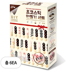 브레드가든 초코스틱 만들기세트, 6종, 6세트