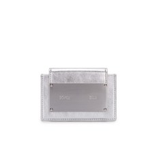 국내매장판 마뗑킴 아코디언 카드지갑 ACCORDION WALLET IN SILVER