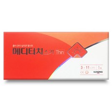 메디터치 스카 씬 Thin 스카 클리어 Clear 겔, 1매입