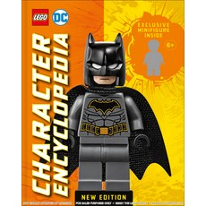 (영문도서) Lego DC Character Encyclopedia New Edition: With Exclusive Lego Minifigure Hardcover, DK Publishing (Dorling Kind..., English, 9780744054583