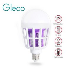 모기 킬러 램프 led 버그 zapper E27 LED 전구 3 모드 곤충 구충제 야간 조명 15W, 02 110V input