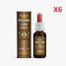  호주 탑라이프 프로폴리스 리퀴드 40% 25ml-6개, 6개, 6개 