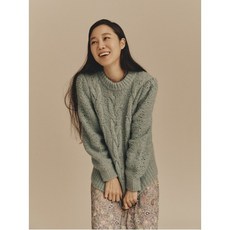써스데이아일랜드 볼륨 케이블 풀오버_T208MSW232W