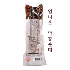 [수연중국식품] 국내제작 연변찹쌀순대 엄니손 큰밸 막창순대 (500g), 1봉, 500g