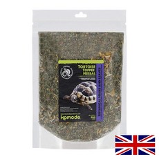 코모도 육지거북사료 Tortoise Topper Herbal 호스필드 레오파드 설가타, 40g 3팩 1묶음