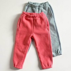 유아 바지 겨울 데일리 등원복 트레이닝 아기 아동 여아 남아 말랑조거팬츠