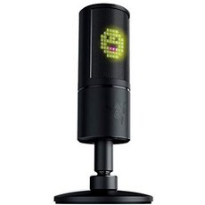 Razer Seiren Emote 스트리밍 마이크 : 8 비트 이모티콘 LED 디스플레이 스트림 반응 이모티콘 하이퍼, 상세 설명 참조0