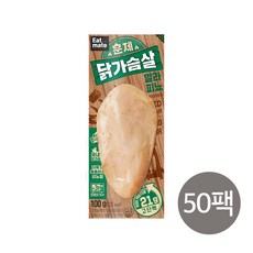 잇메이트 훈제 닭가슴살 할라피뇨맛 100gX50팩(5kg), 50팩