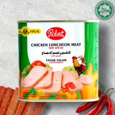Роберт острый куриный ланчмит халяль, консервы, 340 г