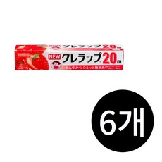 일본 NEW 크레랩 미니 주방 비닐랩, 6개