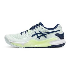 아식스 젤 레졸루션 9 여성 여자 하드코트 테니스화 1042A208-301 상품 이미지