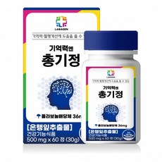 [라바젠] 기억력엔 총기정