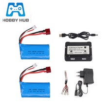7.4V 3000mAh 2S Lipo 배터리 Wltoys 144001 A959 B A969 B A979 B K929 B 12428 12423 10428 Q39 RC 자동차 완구, 1개, WHITE, CHINA